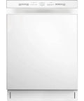 Low Maintenance Front Control Dishwasher Featuring A Hybrid Stainless Tub And Smart Auto Cycle For No Sweat Daily Cleans And Heavy Duty Batch Scraping With Quiet Operation, front view.
