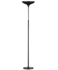 Led Floor Lamp Torchiere With Touch Dimming And Memory Function Energy Star Certified, matte black finish