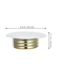 4 Pack Decorative Fire Sprinkler Covers Hide Ceiling Mounts Smart White Galvanized Iron Guards Protect Your Heads With Sleek Design