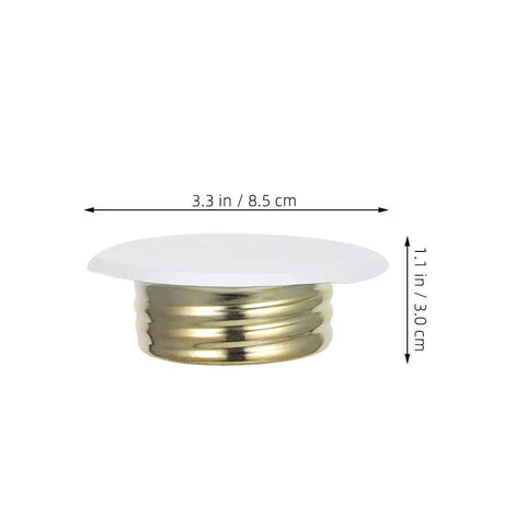4 Pack Decorative Fire Sprinkler Covers Hide Ceiling Mounts Smart White Galvanized Iron Guards Protect Your Heads With Sleek Design