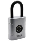 Fingerprint Smart Lock With 360 Degree Recognition For Quick Access No Key Needed, Supports Up To 20 Embedded Prints, Sleek Silver