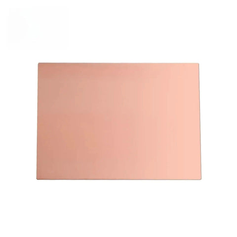 FR4 Single Sided Copper Clad PCB Board Kit 5x7 Cm and 10x15 Cm Copper Clad Laminate Plates For DIY Circuit Prototyping, flat view