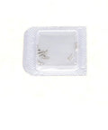 Eight Piece Micro Stainless Steel Phillips Head Watch Back Replacement Screws in packaging for luxury watch servicing.
