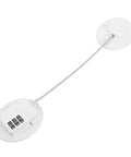 Family Safe Fridge Lock With Password Protection No Drill Install for refrigerator and cabinet doors, white plastic design