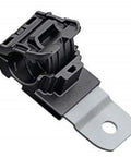 HellermannTyton 151-01671 Ratchet P Clamp Cable Harness Holder 0.52 In To 0.77 In Range Black 180 Degree Short