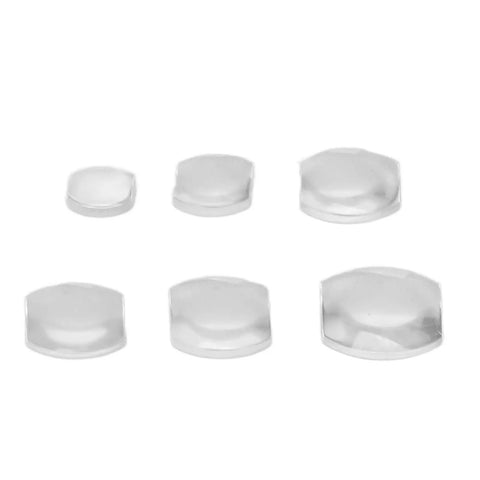 6 Piece Watch Repair Kit With Magnifying Loupe For Fine Movement Work And Date Adjustment, glass lenses in various sizes