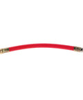 Sweet Heavy Duty Single Head Air Pump Hose For Motorcycle And Electric Bike Tire Inflator Extension With Durable Rubber And Copper Material Easy Operation And Rapid Inflation Tool For Quick Tire Repair And Roadside Emergency Fixes On The Go. Red rubber air hose with copper fittings