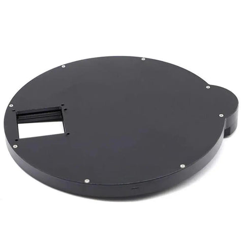 Seven Slot 50mm Aluminum Filter Wheel for Astronomy Cameras and Telescopes, Square Mount, CNC Machined Aircraft Grade Aluminum