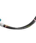 Heavy Duty Replacement Hose For Screw Air Compressor, black reinforced polyurethane, 4 feet long, tight seal, plug and play setup.