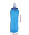 On The Go Hydration Pack With 500ml Soft Bottle Reservoir For Hiking And Cycling Camping And Outdoor Activities Lightweight