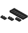 MagAttach Magnetic Air Hammer Bit Tray With Six Slots That Holds Six Chisel Bits And Accessories, Magnetic Base Keeps Your Gear From Rolling