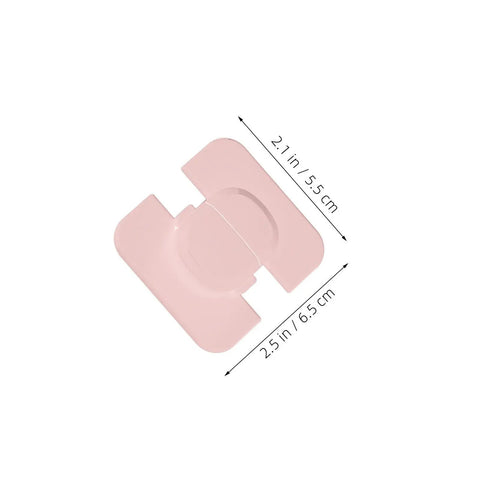 Four Pack Easy Install Refrigerator Door Locks For Childproofing Your Fridge And Freezer Cabinets Safe ABS Plastic Locks With Strong Adhesive, pink lock dimensions