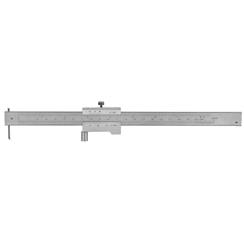 Sturdy Pro Grade Stainless Steel Vernier Caliper With Marking Gauge for Engineers, Woodworkers, Metalworkers, Heavy Duty Tool