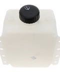 Windshield Washer Fluid Reservoir OE Replacement For Heavy Duty Trucks And Buses FLM065400, HDPE tank with cap shown