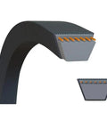 Cross-section of Heavy Duty OEM V Belt Replacement For Lawn Mower Drives 532131264 531005026 544238901 material detail