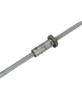 High Performance 3205 Ball Screw Assembly For CNC Router Projects with double nut, 1450mm length and metal construction.