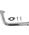 Three Stage Exhaust System With Stainless Silver Tip For Predator 212cc And 196cc 6.5HP Engines, includes mounting hardware