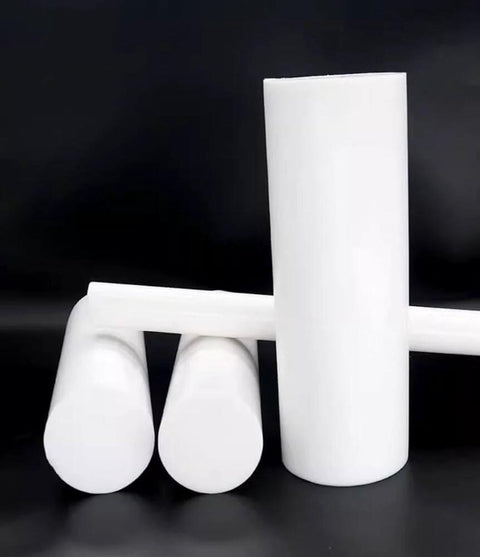 Rod For Sealing And Lubrication In Corrosive Environments White 200mm Length Cylinder