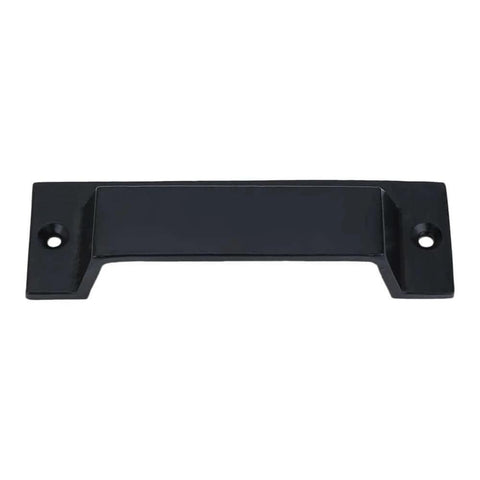 Set Of 10 Industrial Cast Iron Drawer Pulls In Black For Cabinets Doors Bins And Cupboards No Fuss Heavy Duty Durable Black Coated Finish