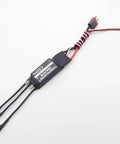 High Performance Brushless RC Boat Motor Kit With Water Cooling Jacket KV4500 2440 Rotor 40A ESC component, black and red wires
