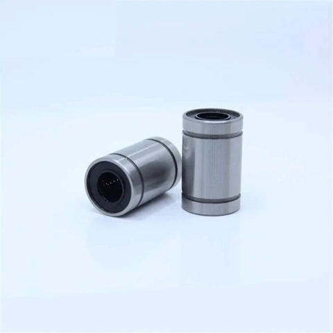 5 Pack Linear Bearings Set LM12UU LM13UU LM16UU LM20UU ABEC-1 High Precision Ball Bearings For CNC Linear Guides 12mm 13mm 16mm 20mm, Pro Grade, DIY Friendly, CNC Ready For Smooth Motion, two metal linear bearings