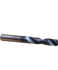 WKSTOOL 2.5mm solid carbide drill bit, TiAlN-coated, straight shank, side view