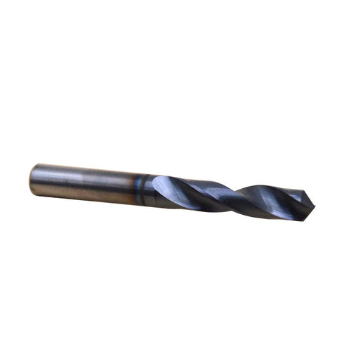 WKSTOOL 2.5mm solid carbide drill bit, TiAlN-coated, straight shank, side view