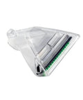 Upholstery And Stair Cleaning Attachment Nozzle Body With Brush Strip SteamVac, clear design showing brush strip