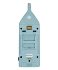 Back view of the Pro Grade Class 1 Sound Level Meter Model SL4001 for precise decibel readings with high stability condenser microphone.