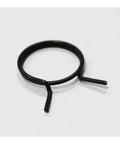 Close-up of 5 Pack Torsion Return Springs for Door Handles, 1.5mm Wire, 21mm Inner Diameter, 24mm Outer Diameter, 10mm Foot Length