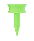 Durable Neon Green 0.82 Inch Golf Tees Pack Of 100 For Easy Tee Up, Short Tees With Thick Body For Stability, Reduces Friction And Side Spin