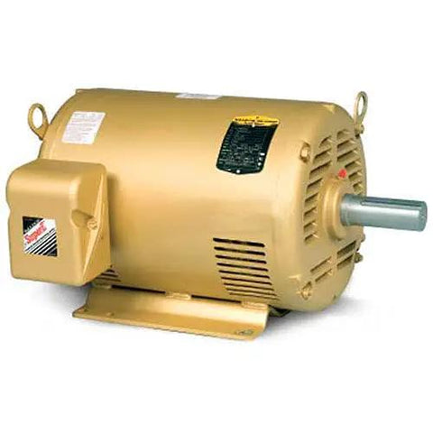 Heavy Duty Industrial General Purpose Electric Motor, 50 Horsepower, 230 Or 460 Volt Three Phase, 1775 Rpm, TEFC Enclosure, showing detailed side view.