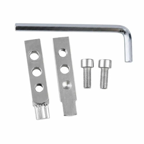 Heavy Duty Screw Extractor Kit For 1/2 And 3/4 Inch Valves Pipes Fits Broken Bolts Stripped Threads Silver Alloy Steel Made Plumbing Fix It Yourself Tool Set, silver wrench kit
