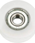 Smooth As Butter 2Pcs Guide Bearing Pulleys For Linear Motion Rails Heavy Duty nylon roller wheel with 8mm bore and metal inner ring.