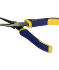 Professional Grade 5 1/2 Inch Needle Nose Pliers featuring smooth non marring jaws and automatic spring return handles.