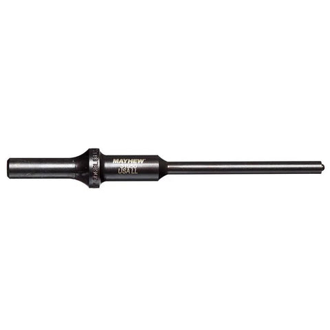 Pneumatic Roll Pin Punch Set 5 Piece For Driving And Removing Hollow Roll Pins Parker Shanks Hardened Tool Steel USA Made Pro Grade Heavy Duty For Automotive Machinery And Do It Yourself Projects single punch tool