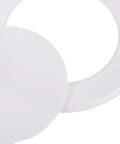 Peel And Stick Round Access Cover Plate 6 Inch For Drywall Ceiling Or Wall Pipe Hole Patching And Heavy Duty Abs Blank Panel Close Up