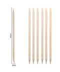 Watch Cleaning Putty Kit With Wood Sticks And Adhesive Tack for Tiny Gears, showing 114mm wooden sticks for precision cleaning.
