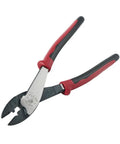 Pro Grade Heavy Duty Crimping And Cutting Tool For 10 To 22 AWG Solderless Terminals And Connectors With Tapered Nose Ergonomic Thumb Grip