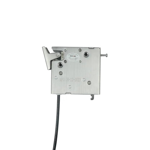 Motor Driven Electric Rotary Latch Built Tough For Heavy Duty Automation With Rock Solid 440 Pound Pull Force And Reinforced Steel Construction That Handles The Daily Grind Without Breaking A Sweat For Reliable Industrial Applications