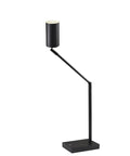 Colby Adjustable Desk Lamp With 15.5 To 32.5 Inch Reach 9W Integrated LED Matte Black Metal Finish Table View