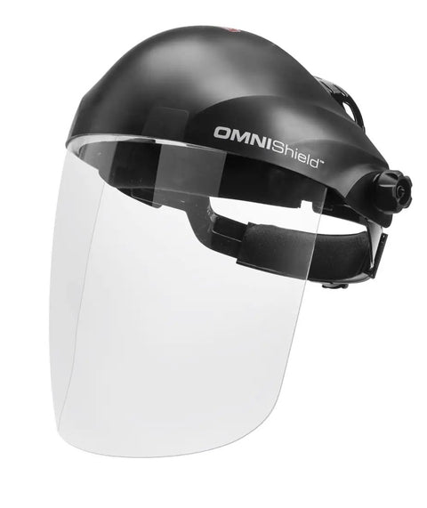 Face shield from Intermediate Welding Gear Ready Pak With 18 Piece PPE And Tool Kit To Gear Up For Welding And Metalworking.