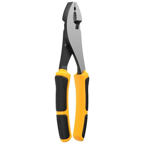 8 Inch Flush Rivet Slip Joint Pliers For Precision Gripping And Flush Rivet Work Heavy Duty Adjustable Pliers with yellow grips
