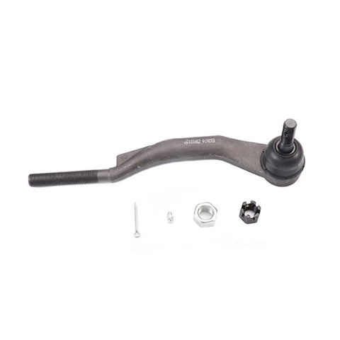 Top Shelf 2 Pack Front Outer Tie Rod Ends Featuring Pre Greased Socket Joints For Tight Steering Hookup And Hassle Free Bolt Up Swap On Chevy Buick Gmc Isuzu Suspension - single tie rod end with hardware components.