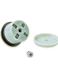 Embedded Retractable Spring Cabinet Knobs Set Zinc Alloy Hidden Drawer Pulls 4 Pack Brushed Finish For Cabinets Drawers Kitchen