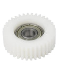 Three Pack 36 Tooth E Bike Hub Motor Planetary Gear With Bearing Nylon White 38x38x12mm 8mm Bore For E Bike Transmission