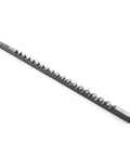 Fast Cut HSS Broaching Tools 3mm Push Type Keyway Broach for CNC Milling Machines, metal broach with teeth visible