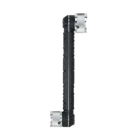 Conduit Locknut Wrench For One Half Inch And Three Quarter Inch Connectors With Direct Drive Heads That Rotate Built Tough In Heavy Duty Steel