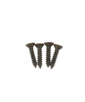 Four screws for Soft Close Retro Recurved Lid Support Hinge Kit For Wooden Box 100 Pcs Iron Stay Hinges 6.7x1cm Bronze Finish