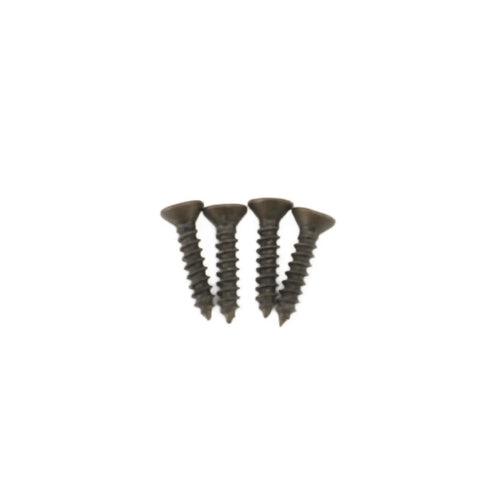 Four screws for Soft Close Retro Recurved Lid Support Hinge Kit For Wooden Box 100 Pcs Iron Stay Hinges 6.7x1cm Bronze Finish